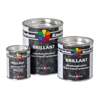 Kunstharz-Emaillack Brillant 375 ml,silber Ral 9006